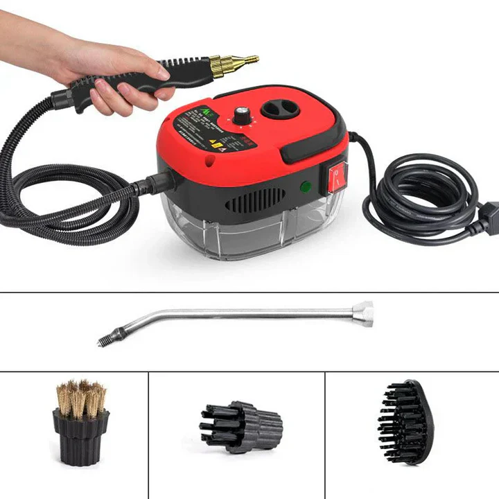 [FRETE GRÁTIS APENAS HOJE]  Limpador a Vapor Turbo Pressurizado 2500W Bivolt – Higienização Profunda