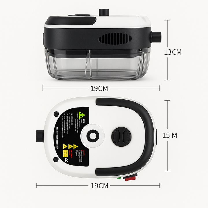 [FRETE GRÁTIS APENAS HOJE]  Limpador a Vapor Turbo Pressurizado 2500W Bivolt – Higienização Profunda