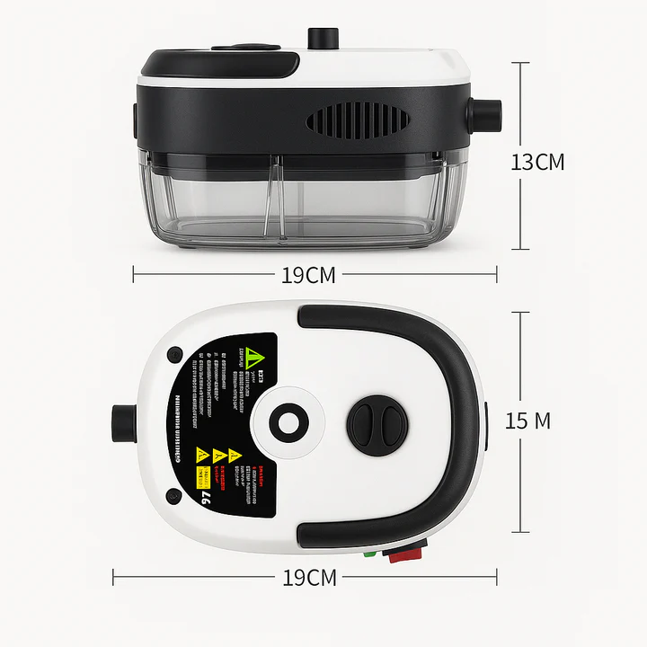 [FRETE GRÁTIS APENAS HOJE]  Limpador a Vapor Turbo Pressurizado 2500W Bivolt – Higienização Profunda