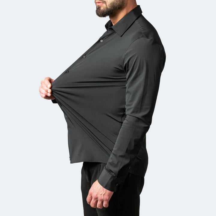 Camisa Anti-Estiramento Premium™ | Conforto e Elegância | 50% de Desconto + Frete Grátis HOJE!