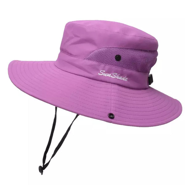 Chapéu de Sol SUNSHADE Dobrável Com Proteção Uv 50+