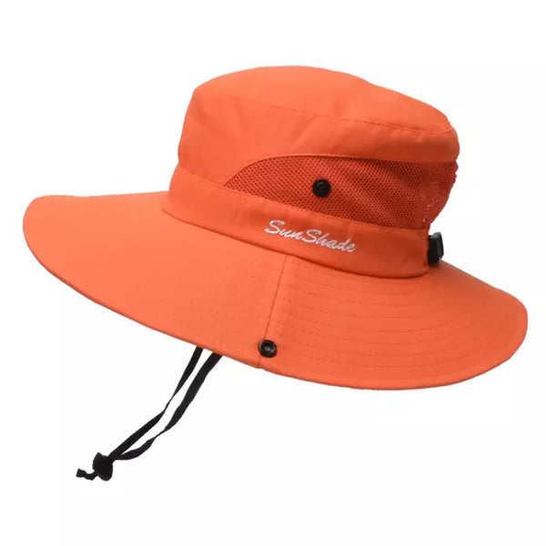 Chapéu de Sol SUNSHADE Dobrável Com Proteção Uv 50+