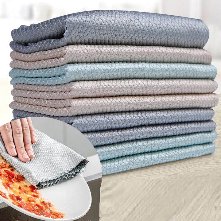 Kit Panos Mágicos™ Multi-Uso Reutilizáveis - Limpeza sem esforço!