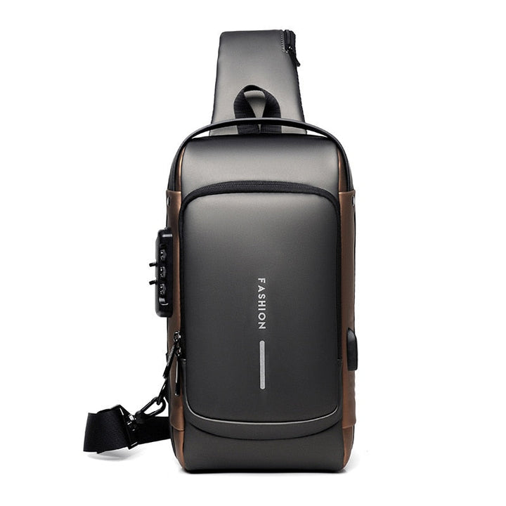 Nova Bolsa de ombro Antifurto com Carregamento USB Modelo 2022 - Prática, Estilosa e de Qualidade