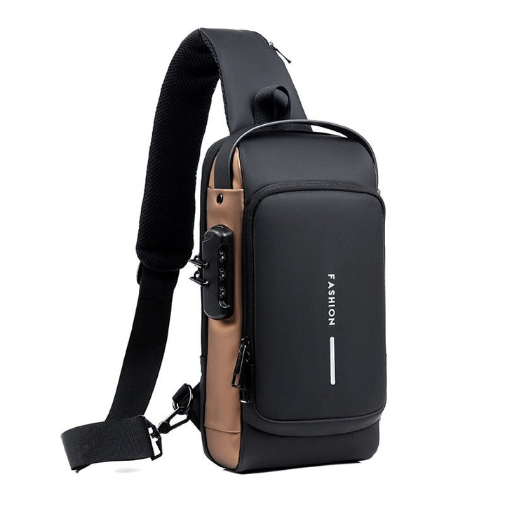 Nova Bolsa de ombro Antifurto com Carregamento USB Modelo 2022 - Prática, Estilosa e de Qualidade