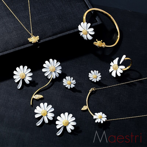 Joias Margarida © Banhadas a Ouro 18K - FRETE GRÁTIS + 57% DE DESCONTO HOJE!