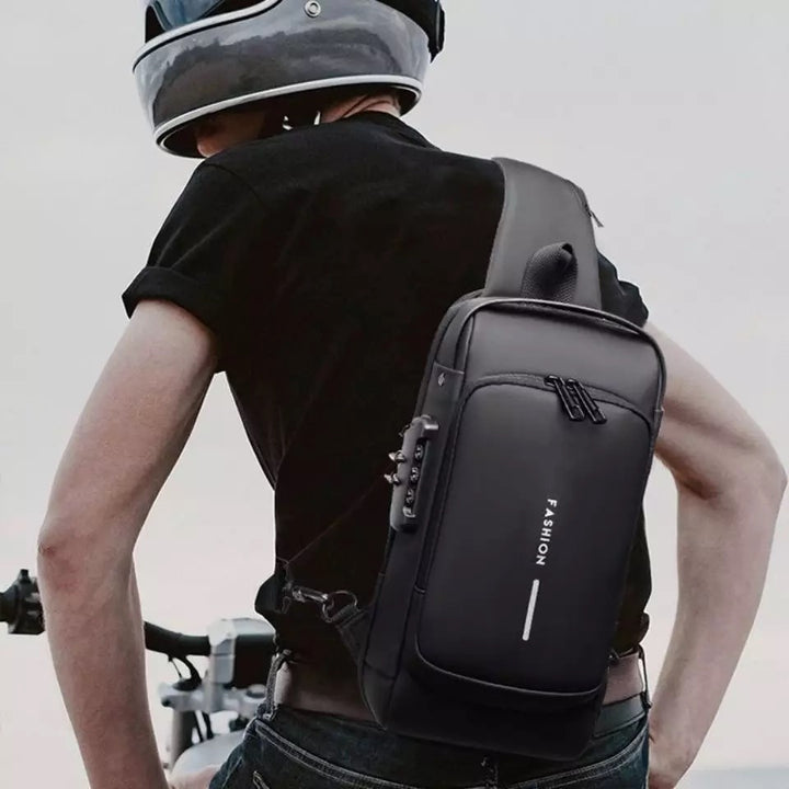 Nova Bolsa de ombro Antifurto com Carregamento USB Modelo 2022 - Prática, Estilosa e de Qualidade